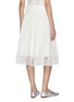 背面 - 点击放大 - ATELIER EDITION - Shirred Lace Midi Skirt