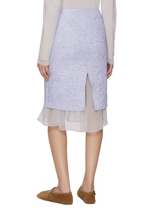 背面 - 点击放大 - ATELIER EDITION - Shimmering Layered Midi Skirt