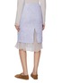 背面 - 点击放大 - ATELIER EDITION - Shimmering Layered Midi Skirt