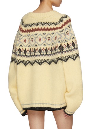 背面 - 点击放大 - ATELIER EDITION - Nordic Knit Cardigan