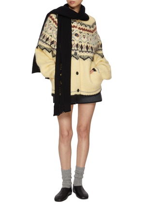 模特儿示范图 - 点击放大 - ATELIER EDITION - Nordic Knit Cardigan