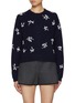 首图 - 点击放大 - ATELIER EDITION - Flower Beaded Wool Blend Cardigan