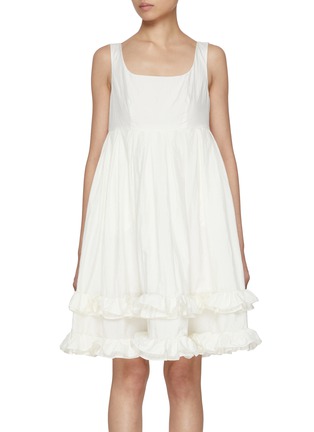 首图 - 点击放大 - ATELIER EDITION - Ruffled Cotton Dress