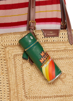 正面 -点击放大 - ANYA HINDMARCH - Mr Muscle Leather Coin Purse