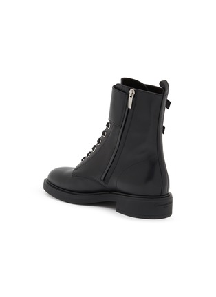  - GIANVITO ROSSI - 系带皮革短靴