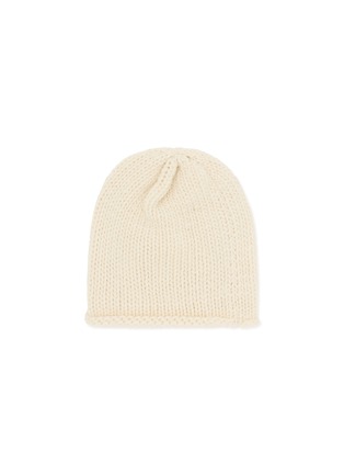 模特儿示范图 - 点击放大 - INVERNI - Embellished Cashmere Knit Beanie
