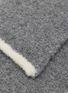 细节 - 点击放大 - INVERNI - 拼色饰边针织围巾