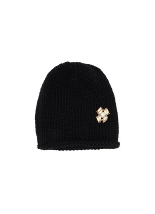 首图 - 点击放大 - INVERNI - Embellished Cashmere Knit Beanie