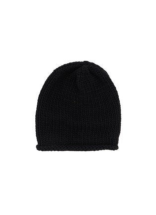 模特儿示范图 - 点击放大 - INVERNI - Embellished Cashmere Knit Beanie