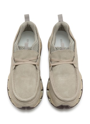 细节 - 点击放大 - MIZUNO - Wave Prophecy Moc Suede Men's Moccasins