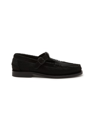 首图 - 点击放大 - HEREU - Alber Calf Hair T-Bar Loafers