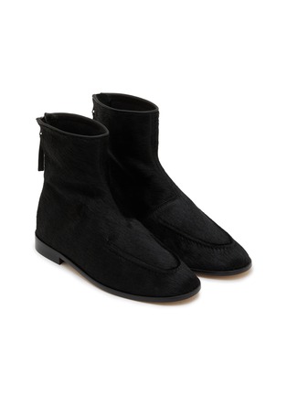 细节 - 点击放大 - HEREU - Juliol Calf Hair Leather Boots