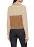 背面 - 点击放大 - CHLOÉ - Collared Wool Cashmere Cable Knit Sweater