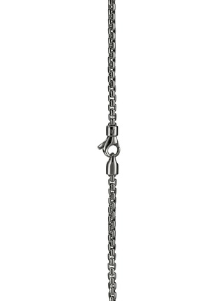 细节 - 点击放大 - JOHN HARDY - Matte Black Rhodium Box Chain Necklace — Size 24