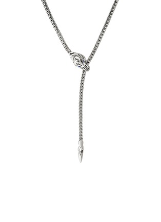 细节 - 点击放大 - JOHN HARDY - Legends Naga Sterling Silver Sapphire Necklace — Size 23