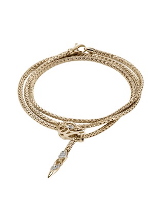 首图 - 点击放大 - JOHN HARDY - Legends Naga 14K Gold Diamond Bracelet — Size US