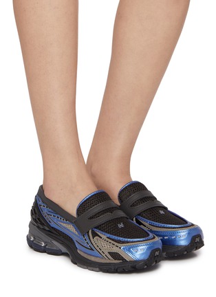 模特儿示范图 - 点击放大 - NEW BALANCE - 1906L Unisex Loafer Sneakers