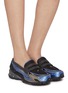 模特儿示范图 - 点击放大 - NEW BALANCE - 1906L Unisex Loafer Sneakers