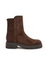 首图 - 点击放大 - STUART WEITZMAN - 5050 HUDSON LITE 绒面皮拼接及踝靴