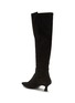  - STUART WEITZMAN - 5050 VINNIE 绒面皮拼接高筒中跟靴