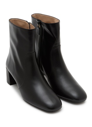 细节 - 点击放大 - STUART WEITZMAN - Maeve 50 Suede Ankle Boots