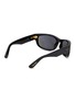 模特儿示范图 - 点击放大 - RAY-BAN - Black Out Acetate Pillow Sunglasses