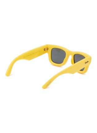 模特儿示范图 - 点击放大 - RAY-BAN - x A$AP Rocky Wayfarer Puffer Nylon Rectangle Sunglasses