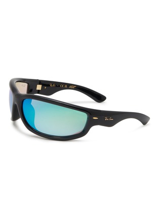 首图 - 点击放大 - RAY-BAN - x A$AP Rocky Ultra Wrap 003 Wrap Sunglasses
