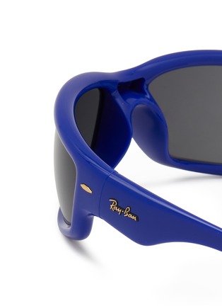 细节 - 点击放大 - RAY-BAN - x A$AP Rocky Ultra Wrap 003 Wrap Sunglasses
