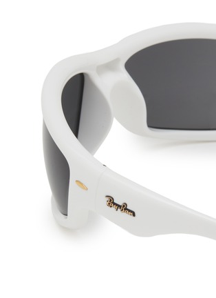细节 - 点击放大 - RAY-BAN - x A$AP Rocky Ultra Wrap 003 Wrap Sunglasses