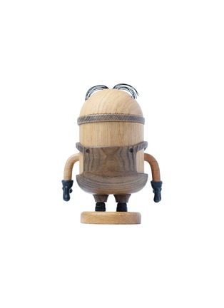 细节 –点击放大 - BOYHOOD - 小号 X MINIONS 斯图尔特橡木雕塑