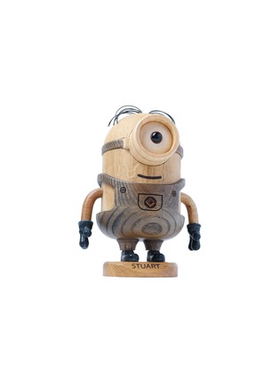 首图 –点击放大 - BOYHOOD - 小号 X MINIONS 斯图尔特橡木雕塑