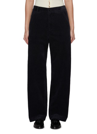 首图 - 点击放大 - BARENA - Straight Leg Corduroy Pants