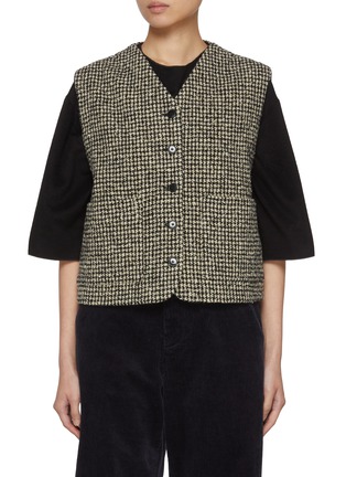 首图 - 点击放大 - BARENA - Boxy Tailored Wool Gilet