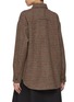 背面 - 点击放大 - BARENA - Plaid Check Wool Overshirt