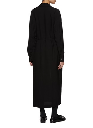 背面 - 点击放大 - BARENA - Open Front Midi Dress