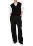 模特儿示范图 - 点击放大 - BARENA - Tie Waist Slouchy Pants