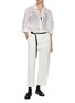 模特儿示范图 - 点击放大 - BARENA - Tapered Chino Pants