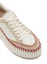 细节 - 点击放大 - CHLOÉ - Nama Leather Women's Platform Sneakers