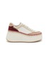 首图 - 点击放大 - CHLOÉ - Nama Leather Women's Platform Sneakers