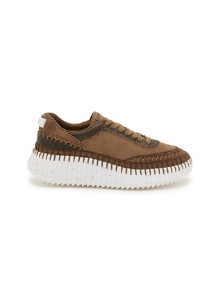 首图 - 点击放大 - CHLOÉ - Nama Leather Women's Platform Sneakers