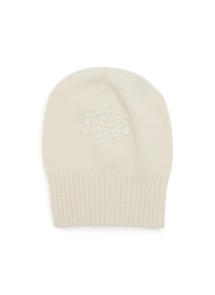 首图 - 点击放大 - BARRIE - Thistle Logo Cashmere Beanie