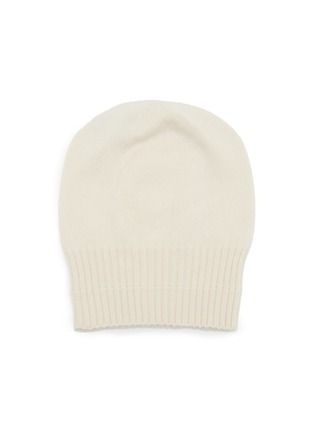 模特儿示范图 - 点击放大 - BARRIE - Thistle Logo Cashmere Beanie