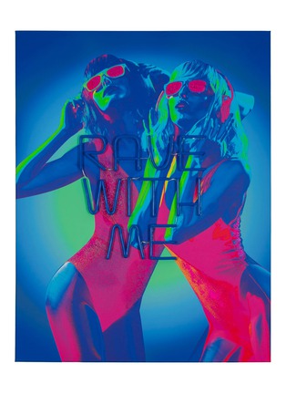 首图 –点击放大 - LOCOMOCEAN - RAVE WITH ME 霓虹灯挂画