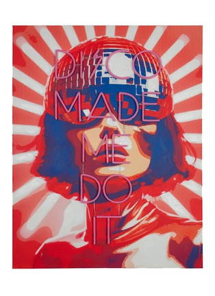 首图 –点击放大 - LOCOMOCEAN - DISCO MADE ME DO IT 霓虹灯挂画 — 粉色