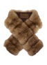 首图 - 点击放大 - CHEVITE - Sable Fur Muffler Scarf