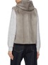 背面 - 点击放大 - CHEVITE - Hooded Mink Fur Vest