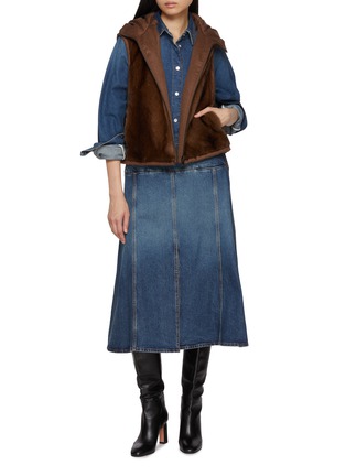 模特儿示范图 - 点击放大 - CHEVITE - Mink Fur Vest