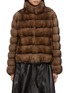 首图 - 点击放大 - CHEVITE - Stand Collar Sable Fur Jacket
