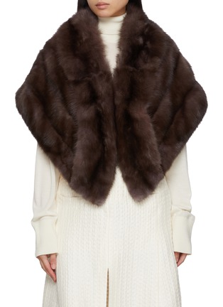 首图 - 点击放大 - CHEVITE - Sable Fur Cape